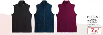Alcampo Inexto Chaleco polar oferta