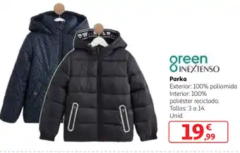 Alcampo Green Inexto Parka oferta