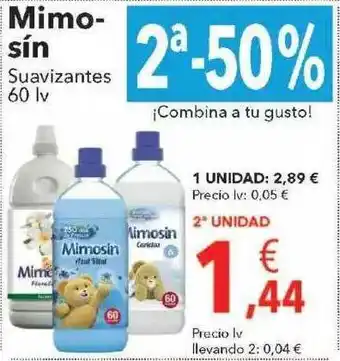 Clarel 2a -50% Mimosín Suavizante oferta