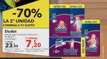 Clarel Dodot Activtiy Extra oferta