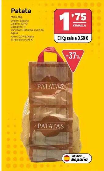 AhorraMas Patata oferta