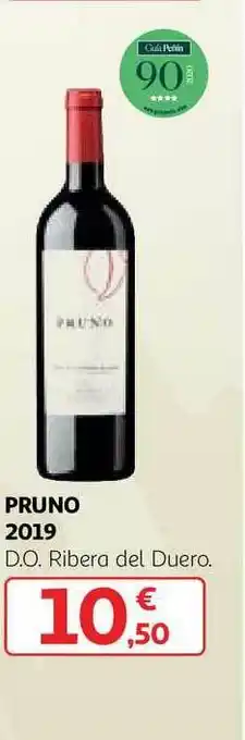 Alcampo Pruno 2019 D.o. Ribera Del Duero oferta
