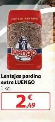 Alcampo Lentejas Pardina Extra Luengo 1kg oferta