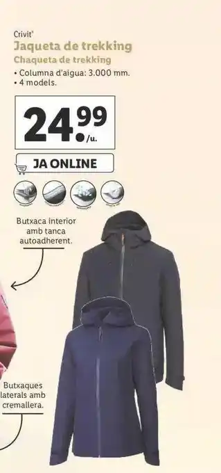 Lidl Civit Chaqueta De Trekking oferta
