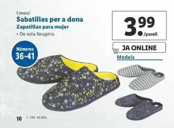 Lidl Esmara Sabatilles Per A Dona oferta
