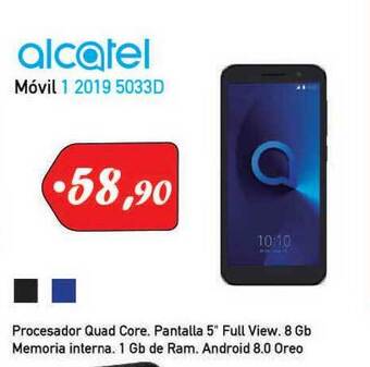Microsshop Alcatel Móvil 1 2019 5033d oferta