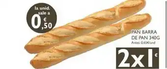 Cash Ecofamilia Pan De Barra De Pan oferta