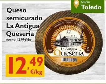 Supermercados La Despensa Queso Semicurado La Antigua Queseria oferta