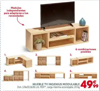GiFi Mueble Tv Ingenius Modulable oferta