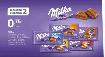 Milka Chocolate Caramelo Con Chips Con Oreo Lu O Tuc