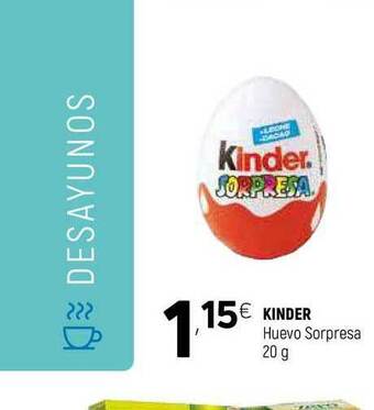 Coviran Kinder Huevo Sorpresa 20g oferta