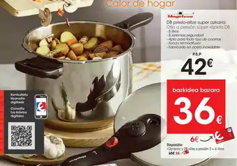 Eroski Magefesa Olla A Presión Súper Rápida Db oferta