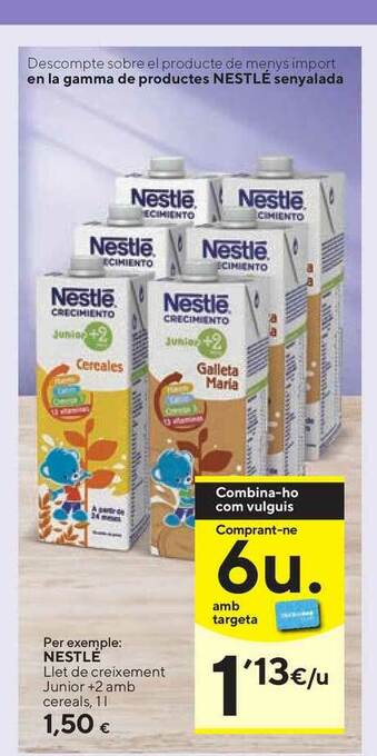 Caprabo Nestlé oferta
