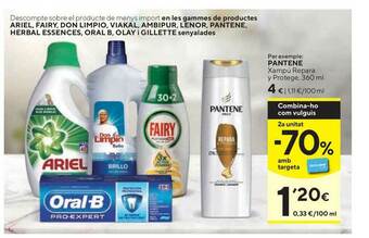 Caprabo Pantene oferta