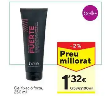 Caprabo Gel Fixació Forta 250ml oferta