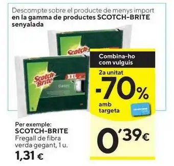 Caprabo Scotch-brite oferta