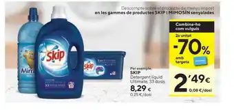 Caprabo Skip Detergent Liquid oferta