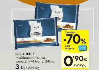 Caprabo Gourmet 340g oferta