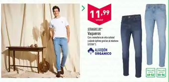 ALDI Straight Up Vaqueros, Tallas 48-52/50-54 oferta