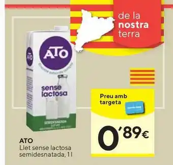 Caprabo Ato Llet Sense Lactosa Semidesnatada oferta