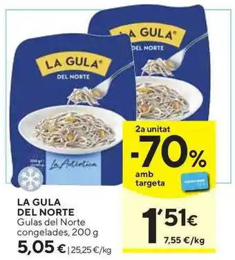 Caprabo La Gula Del Norte 200g oferta