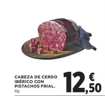 Supercor Cabeza De Cerdo Ibérico Con Pistachois Frial oferta
