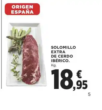 Supercor Solomillo Extra De Cerdo Ibérico oferta