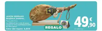 Supercor Jamón Serrano Reserva Dompal oferta