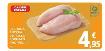 Supercor Pechuga Entera De Pollo Formato Ahorro oferta