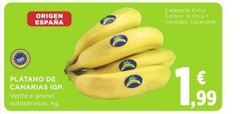 Supercor Plátano De Canarias Igp oferta