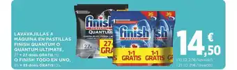 Supercor Lavavajillas A Máquina En Pastillas Finish Quantum O Quantum Ultimate O Finish Todo En Uno oferta