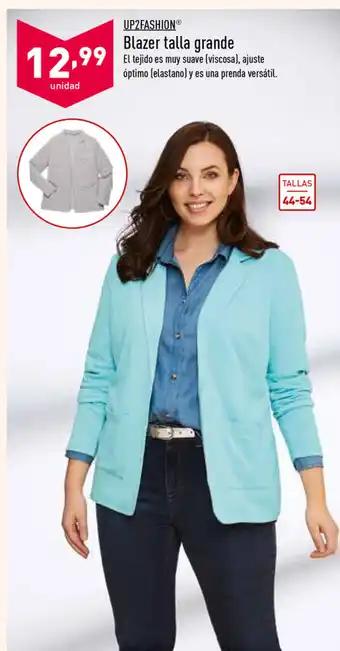 ALDI Up2Fashion Blazer talla grande, Tallas 44-54 oferta