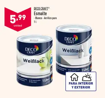 ALDI Deco Craft Esmalte 1L oferta