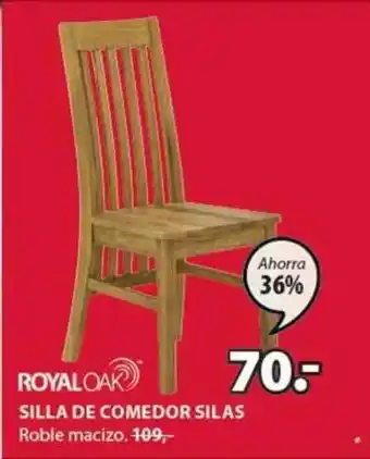 JYSK Royaloak Silla De Comedor Silas oferta