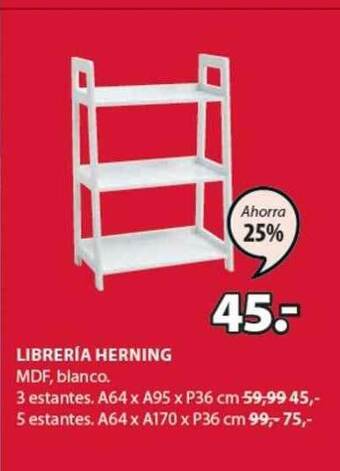 JYSK Librería Herning oferta