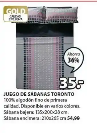 Juego De Sábanas Toronto