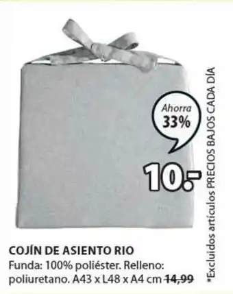 JYSK Cojín De Asiento Rio oferta