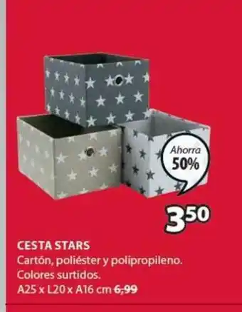 JYSK Cesta Stars oferta