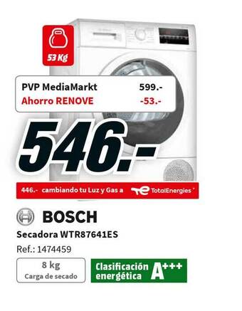 MediaMarkt Bosch Secadora oferta