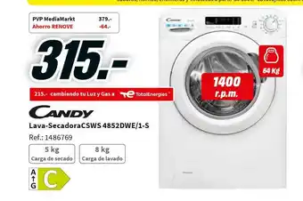 MediaMarkt Candy Lava-secadora oferta