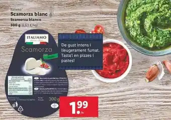 Lidl Italiamo Scamorza Blanco oferta