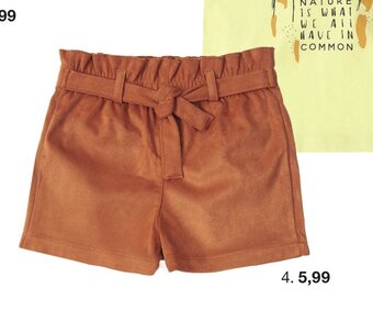 Zeeman Pantalones cortos infantiles, tallas 92-128