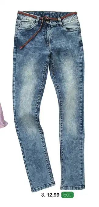 Zeeman Zeeman Vaqueros infantiles con cinturón Tallas 134-164 oferta