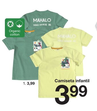 Zeeman Zeeman Camiseta infantil Tallas 92-128 oferta