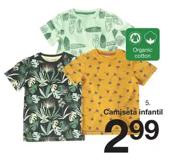 Zeeman Zeeman Camiseta infantil Tallas 92-128 oferta