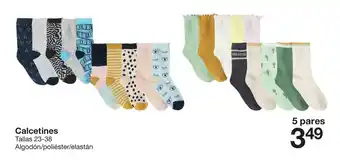 Zeeman Zeeman Calcetines 5 pares Tallas 23-38 oferta