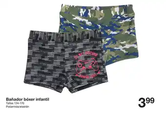 Zeeman Zeeman Bañador bóxer infantil Tallas 134-176 oferta