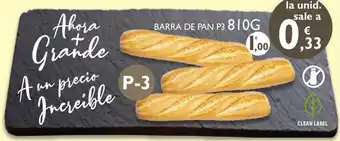 Barra De Pan P3 810g