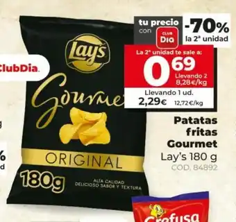 Dia Lay's Patatas fritas Gourmet 180g oferta