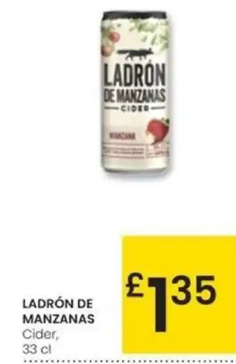 Eroski LADRÓN DE MANZANAS Cider, oferta